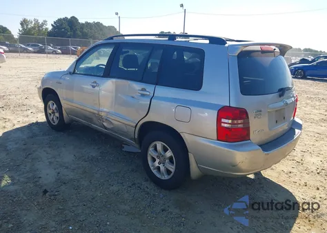 2001 Toyota Highlander V6 from USA, damaged, VIN JTEHF21A710031618